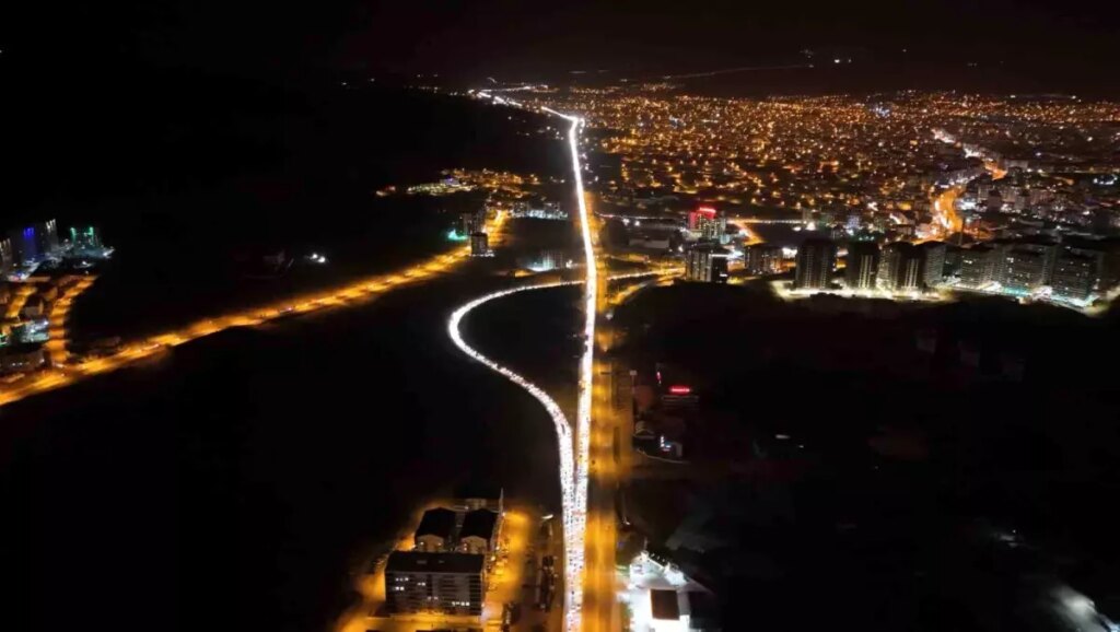 Kırıkkale’de Bayram Dönüş Trafiği Yoğunlaştı