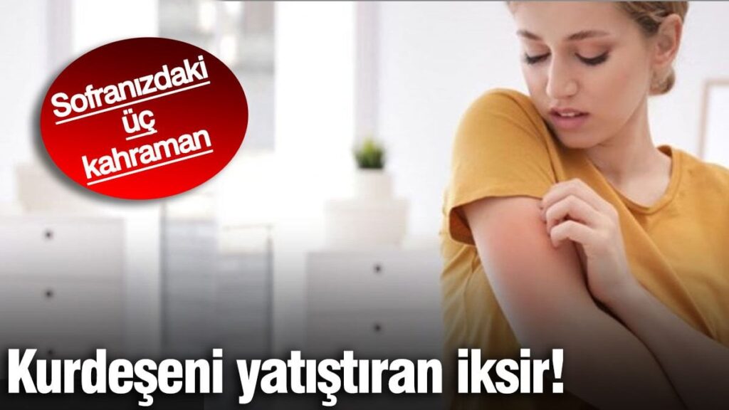 Kurdeşeni yatıştıran iksir! Sofranızdaki üç kahraman