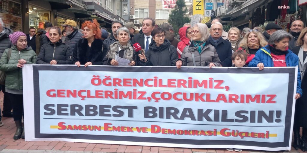 Samsun’da ‘tutuklu öğrenciler serbest bırakılsın’ çağrısı