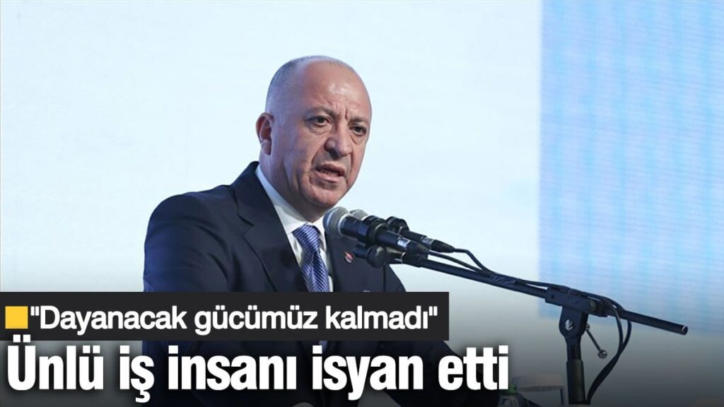 Ünlü iş insanı isyan etti: Umutlarımız suya düştü, dayanacak gücümüz kalmadı