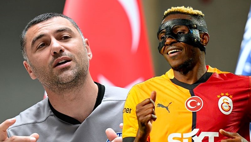 Burak Yılmaz’dan Victor Osimhen övgüsü: “Süper Lig’e damga vurdu”