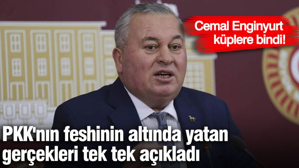 Cemal Enginyurt küplere bindi! PKK’nın feshinin altında yatan gerçekleri tek tek açıkladı