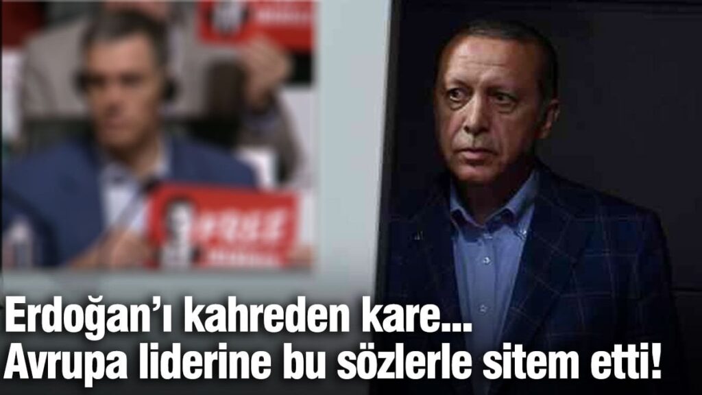 Erdoğan’ı kahreden fotoğraf… Avrupa liderine bu sözlerle sitem etti!