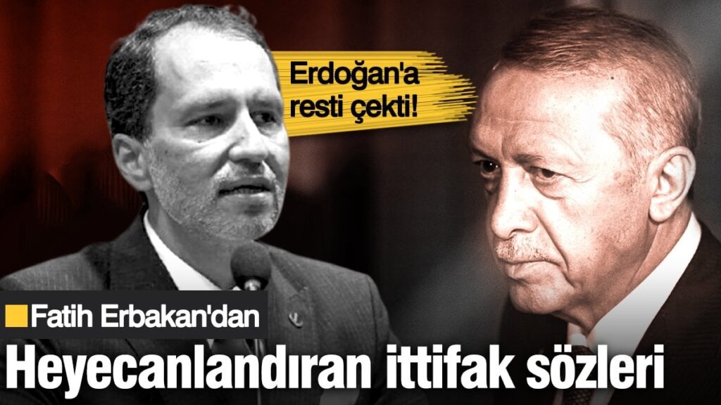 Fatih Erbakan’dan heyecanlandıran ittifak açıklaması! Erdoğan’a resti çekti…
