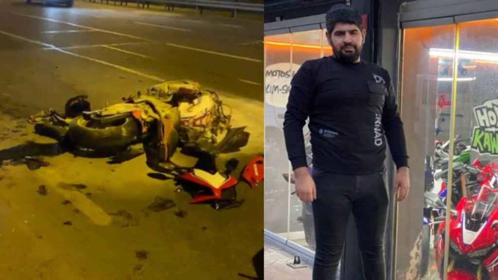 İstanbul Fatih’te motosiklet sürücüsünün feci ölümü!
