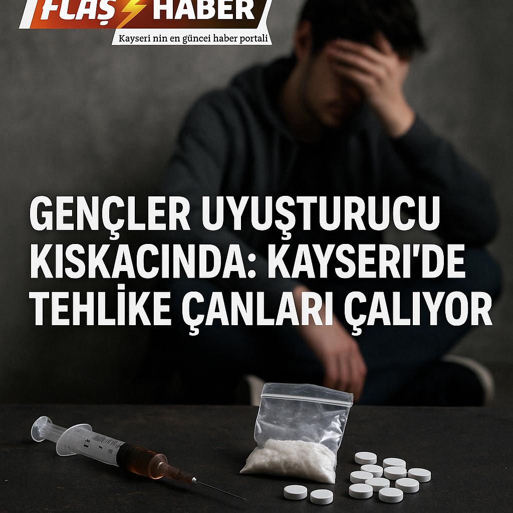GENÇLER UYUŞTURUCU KISKACINDA: KAYSERİ’DE TEHLİKE ÇANLARI ÇALIYOR