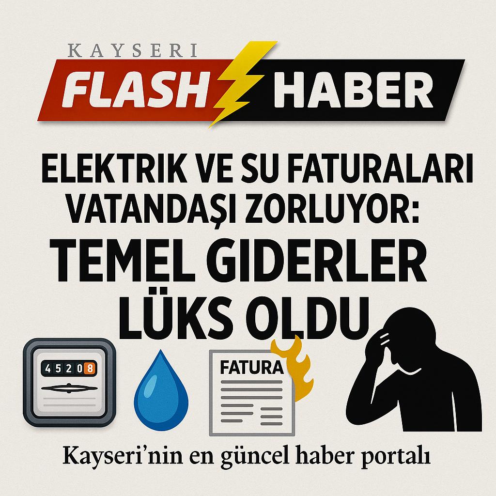 Elektrik ve Su Faturaları Vatandaşı Zorluyor: Temel Giderler Lüks Oldu