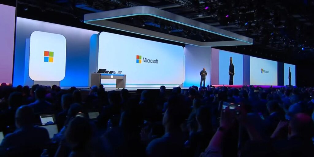 Microsoft çalışanından Filistin protestosu