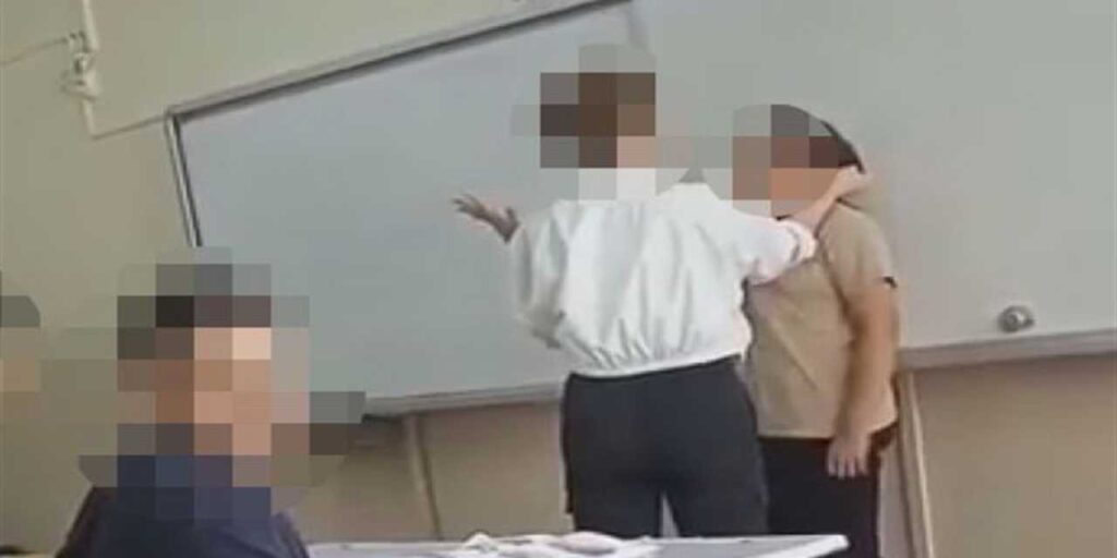 Öğrenciye şiddet görüntüleri tartışma yaratmıştı: Öğretmen hakkında soruşturma başlatıldı
