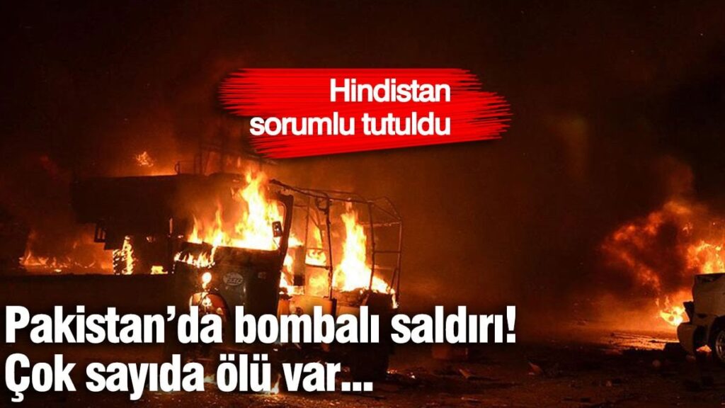 Pakistan’da askeri araca bombalı saldırı: 7 ölü