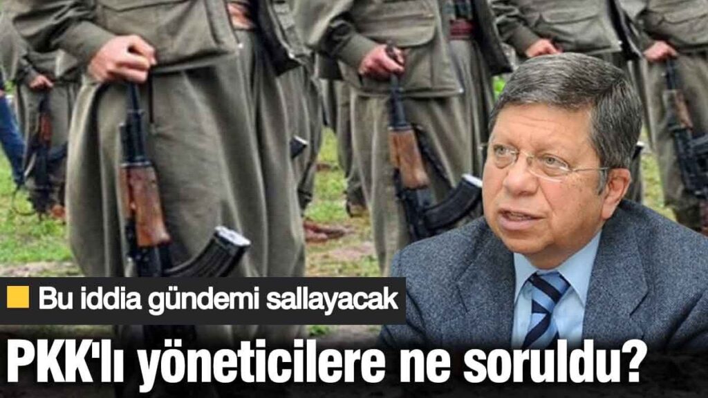 PKK’lı yöneticilere ne soruldu? Bu iddia gündemi sallayacak