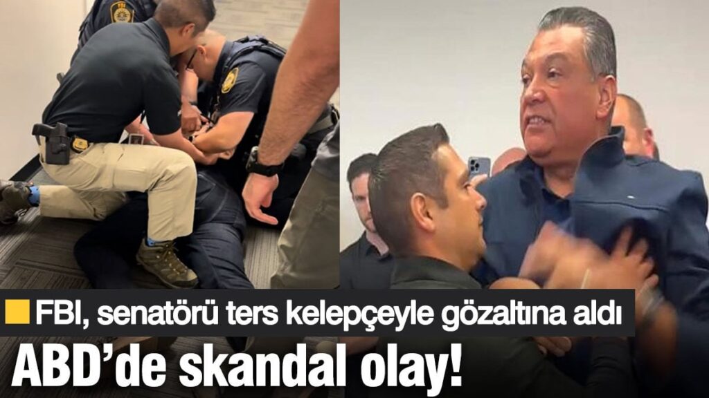 ABD’DE skandal olay! FBI, senatörü ters kelepçeyle gözaltına aldı