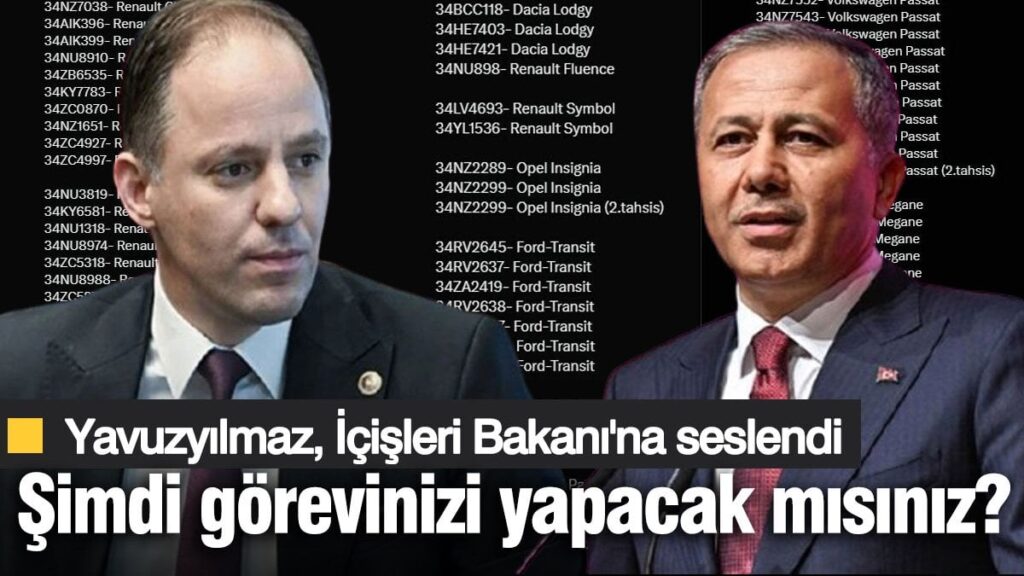 CHP’li Yavuzyılmaz İçişleri Bakanı Yerlikaya’ya seslendi ‘Görevinizi şimdi yerine getirecek misiniz?”