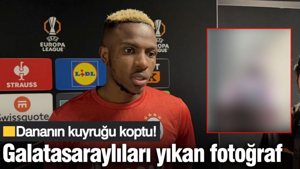 Dananın kuyruğu koptu! Galatasaraylıları yıkan Victor Osimhen fotoğrafı