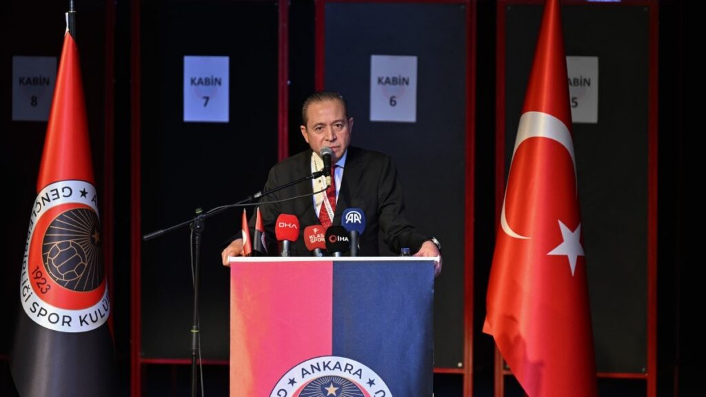 Gençlerbirliği’nde Osman Sungur yeniden başkan