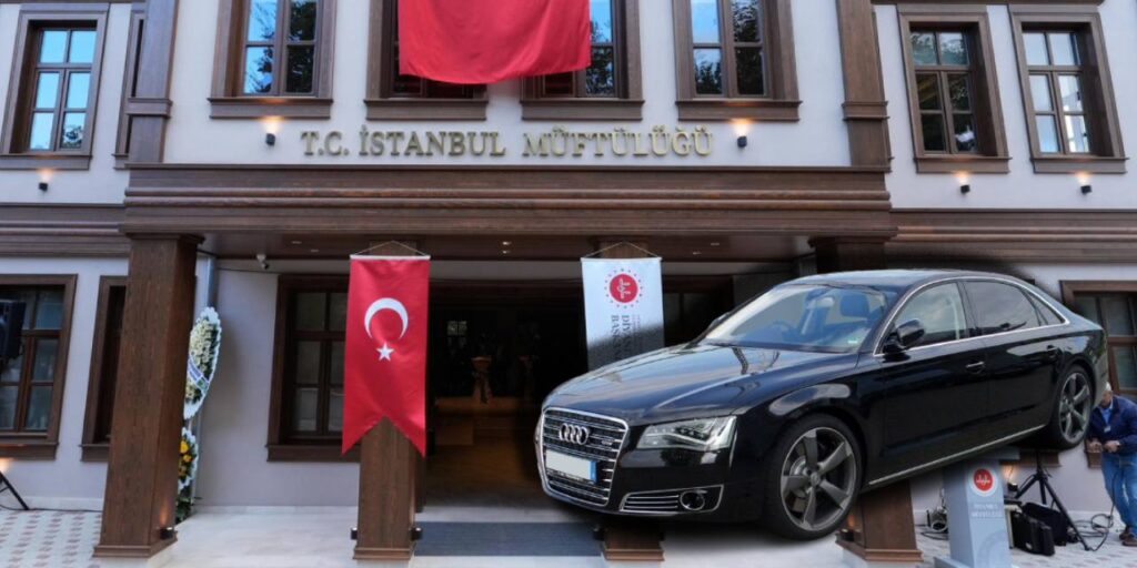 İBB’den Diyanet’e lüks araç tahsisi!