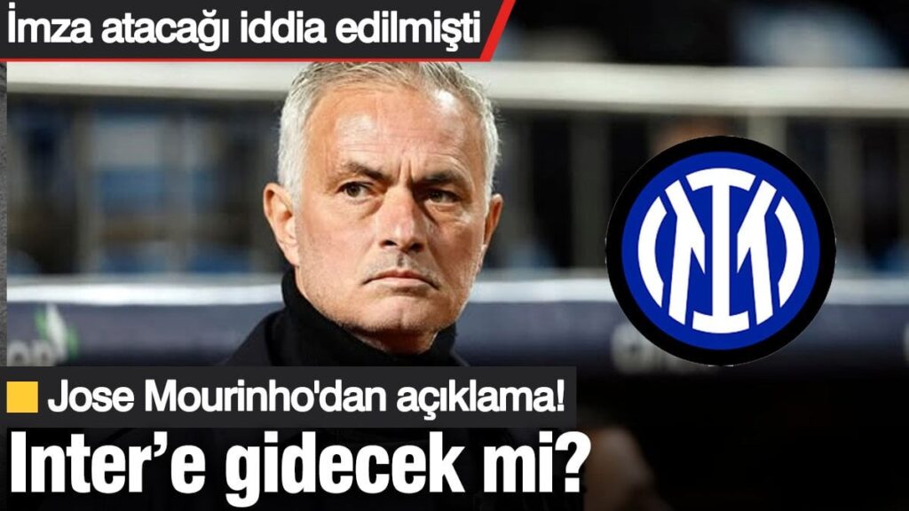 Inter’in başına geçeceği iddia edilmişti! Jose Mourinho’dan açıklama