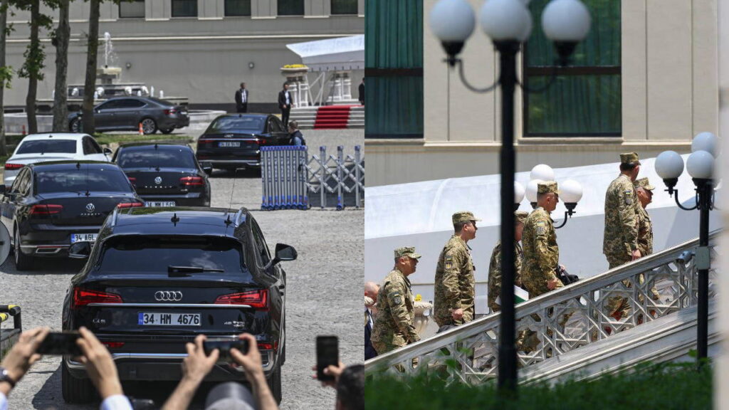 İstanbul’da kritik zirve: Rus ve Ukraynalı heyetler Çırağan Sarayı’nda!