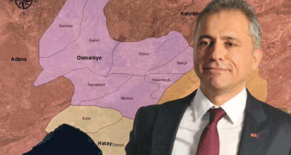 MHP’li başkan Hatay’ı Osmaniye’ye kattı