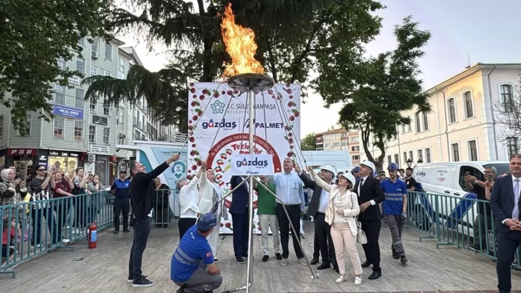 Tekirdağ’da 59. Kiraz Festivali Başladı