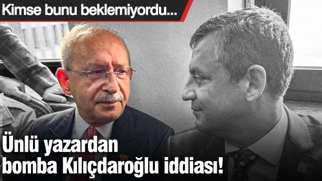 Ünlü yazardan bomba ‘Kemal Kılıçdaroğlu’ iddiası! “Kabul edecekler” diyerek açıkladı…