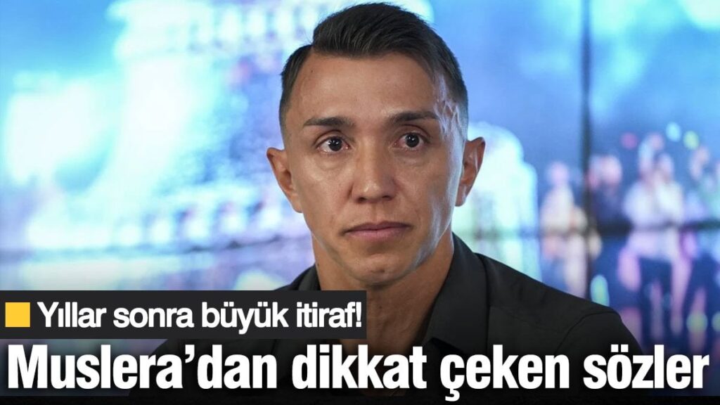 Yıllar sonra itiraf etti! Fernando Muslera’dan flaş sözler