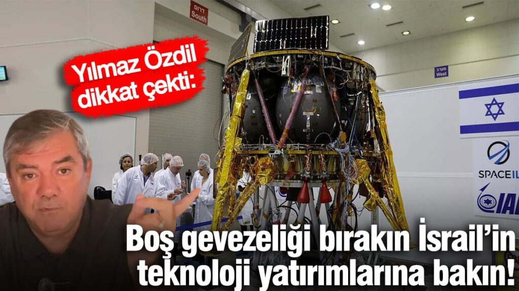 Yılmaz Özdil dikkat çekti: Boş gevezeliği bırakın İsrail’in  teknoloji yatırımlarına bakın!