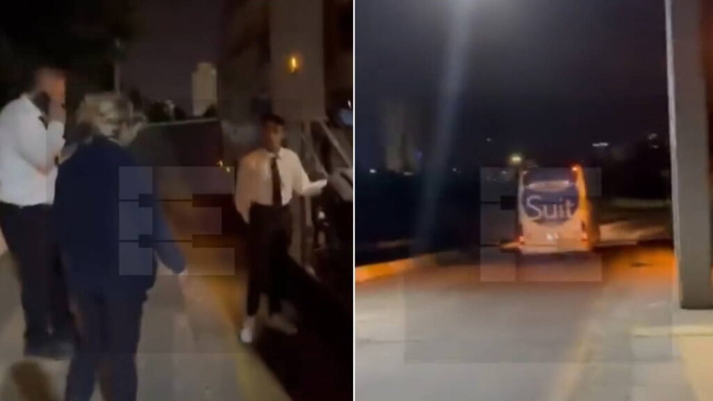 Yolcu otobüsünde skandal! Kadın yolcuyu otobanda indirip darbettiler