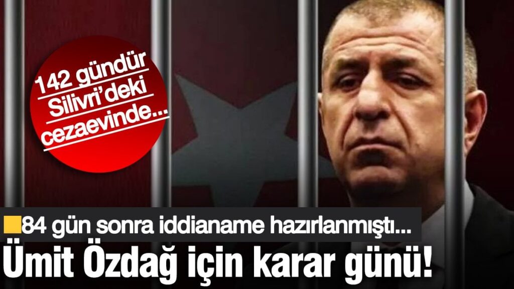 Zafer Partisi Genel Başkanı Ümit Özdağ için karar günü!