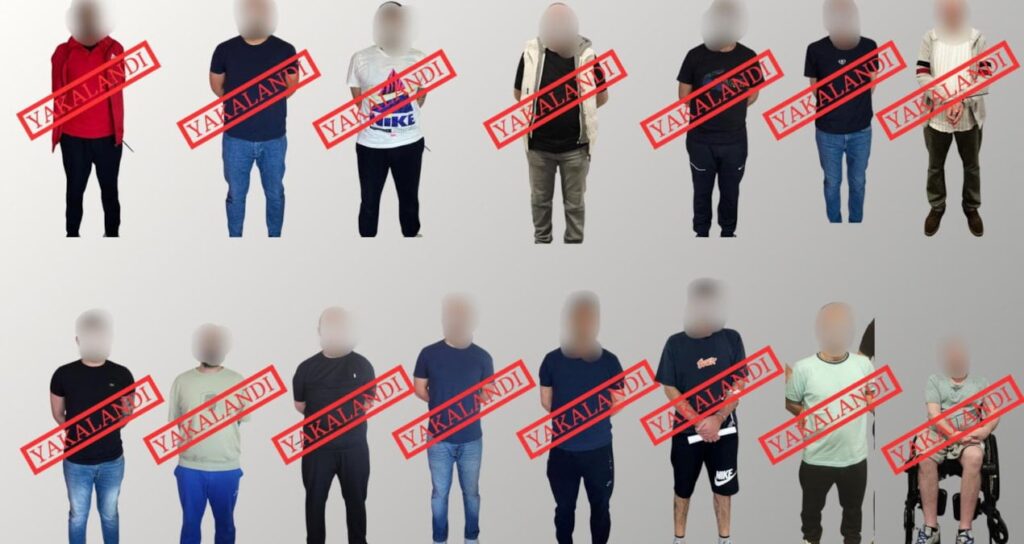 13’ü kırmızı bültenle aranan 15 suçlu Türkiye’ye iade edildi
