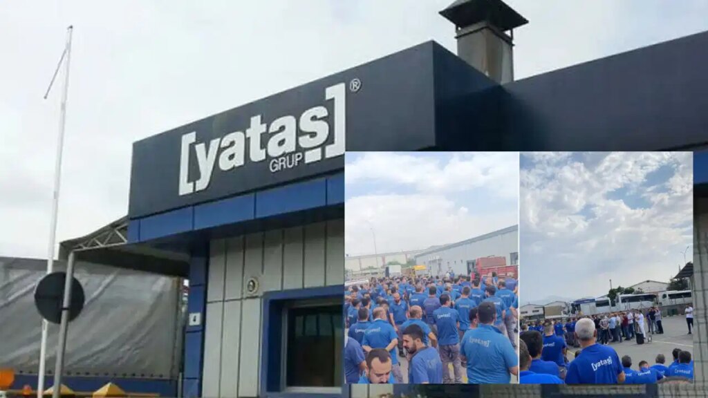 Yataş’ta 2 bin işçi iş bıraktı: “Yüzde 40 zam istiyoruz”