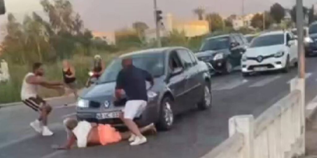 Çarptığı kadının 2 kez üstünden geçti: Yakalanınca sigara yaktı