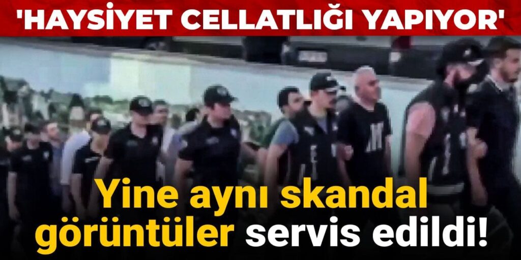 İBB soruşturmasında yine aynı skandal görüntüler servis edildi! ‘Haysiyet cellatlığı yapıyor’
