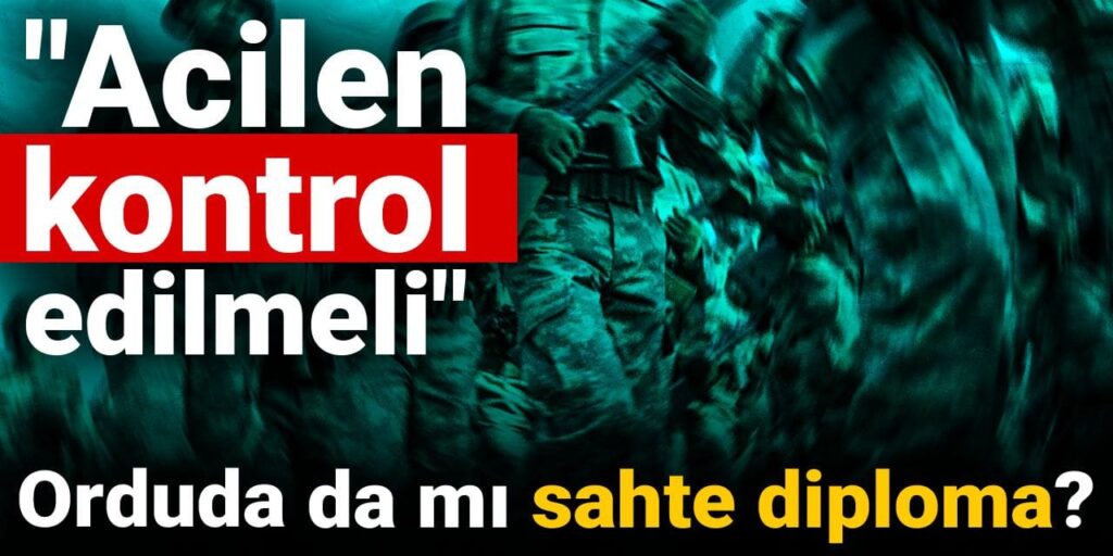Orduda da mı sahte diploma? “Acilen kontrol edilmeli”