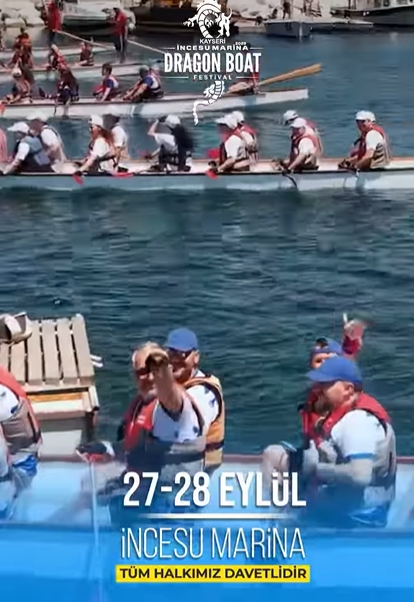 İncesu Marina’da Dragon Festivali Başladı