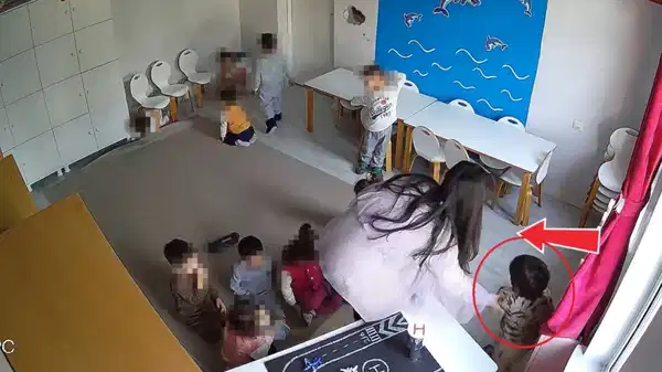 Güvenlik kamerası ortaya çıkardı… Diyarbakır’da özel kreşte şiddet skandalı!