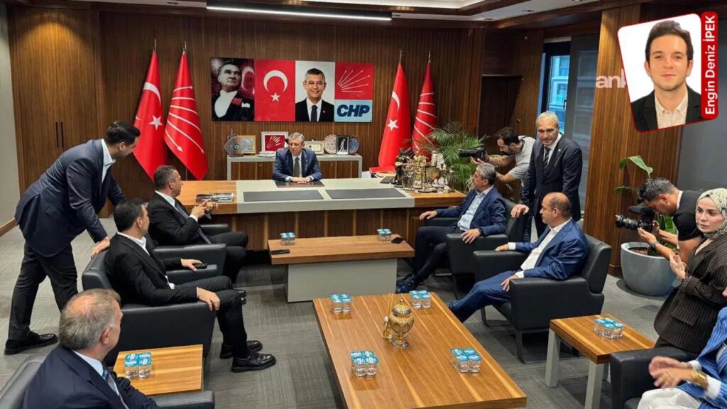 Polisler terk etti, CHP lideri İstanbul çalışma ofisinde DEM heyetini ağırladı: İşgal ortadan kalktı
