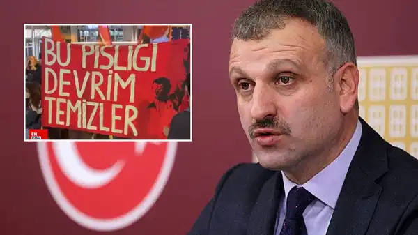 Saray’ın hedefi bu sefer de pankart oldu, sert tepki geldi: ‘Gençlik, görülmemiş hesap kalmasın diye ayağa kalkıyor’