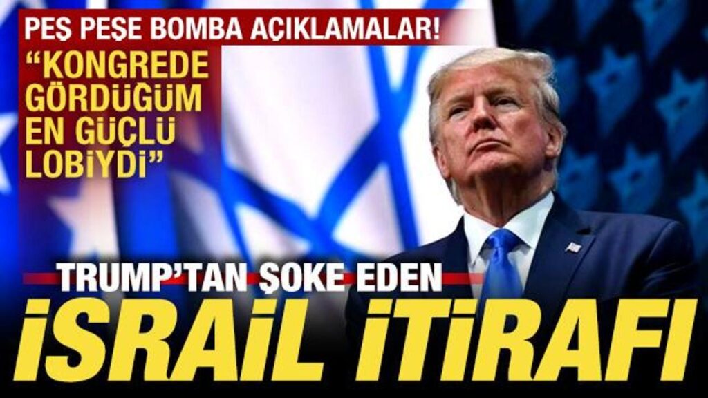 Trump’tan bomba açıklamalar! Şoke eden İsrail itirafı! Savaşı kazanıyor olabilirler ama…