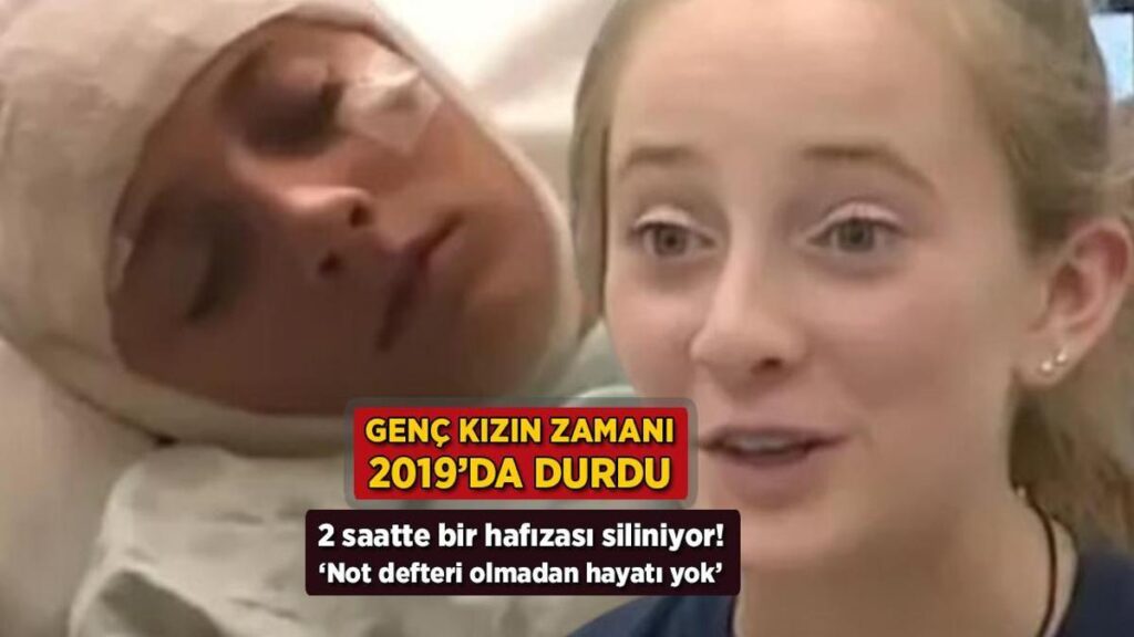 Zamanı 2019’da durdu! 2 saatte bir hafızası siliniyor: ‘Not defteri olmadan hayatı yok’