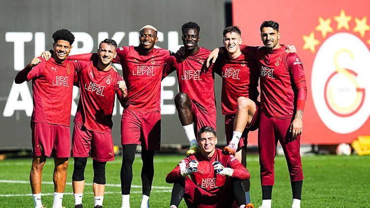 Galatasaray’da Trabzonspor maçı mesaisi!