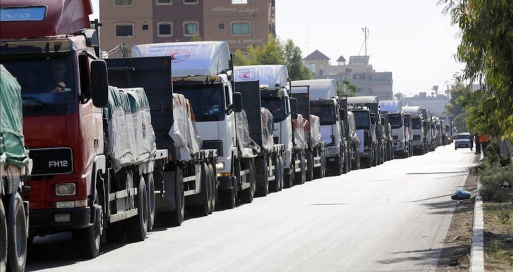 İsrail hükümeti, Gazze’ye insani yardım girişini durdurma kararı aldı