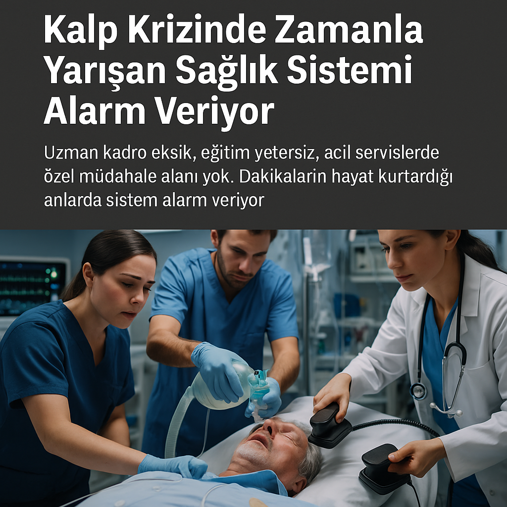 Kalp Krizinde Zamanla Yarışan Sağlık Sistemi Alarm Veriyor!