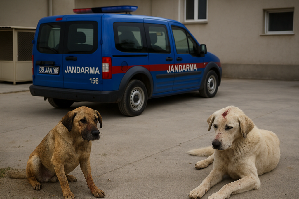 Kayseri’de Köpek Dövüşüne Baskın!