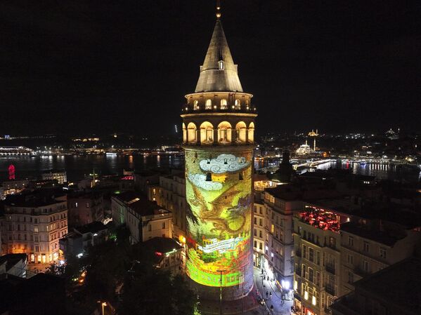 Kültür Yolu Festivali’nde İstanbul’un simge yapıları dijital sanatla ışıklandırılıyor