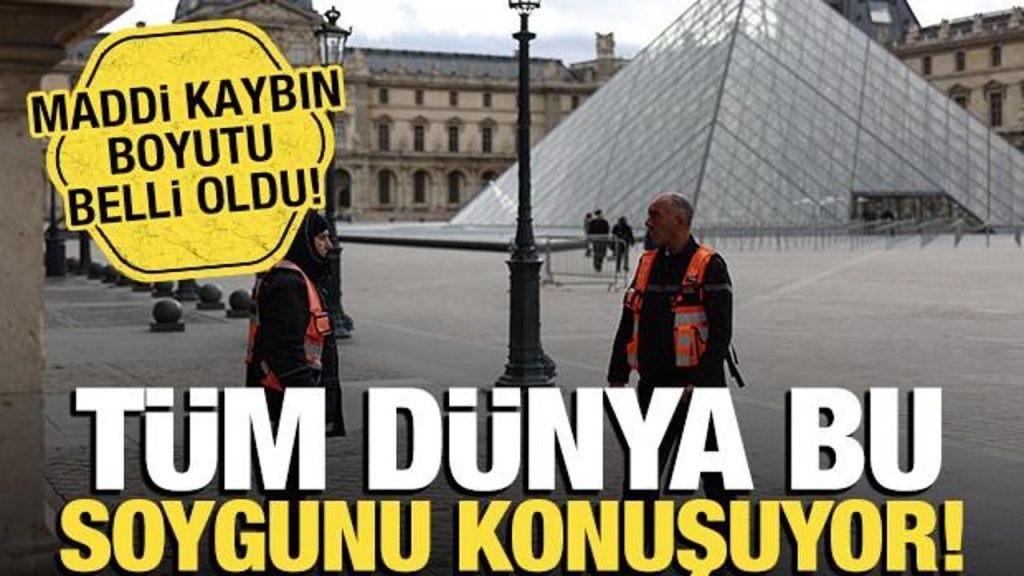 Louvre Müzesi’ndeki soygunda maddi kaybın boyutu belli oldu!