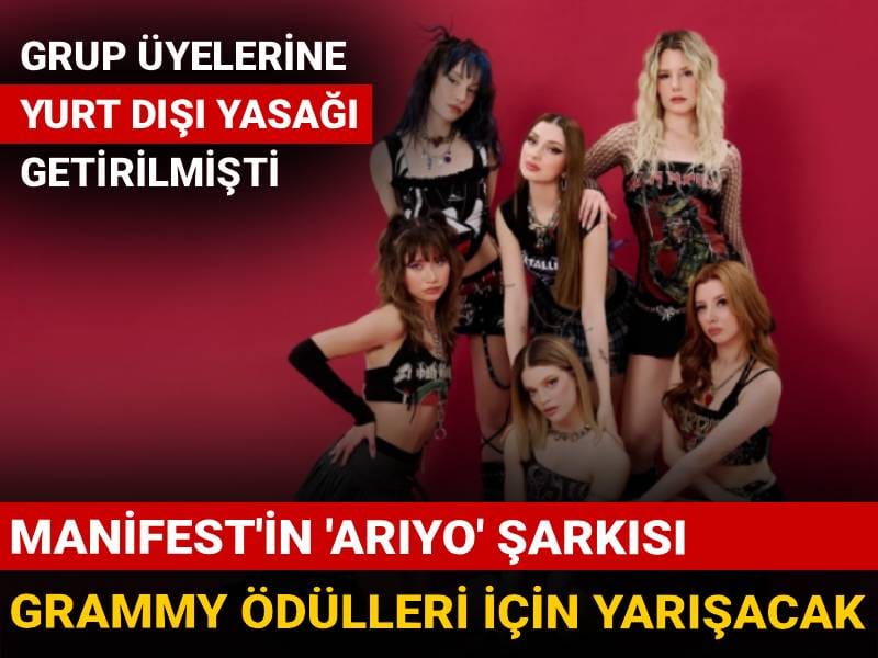 Manifest’in ‘Arıyo’ şarkısı Grammy Ödülleri için yarışacak