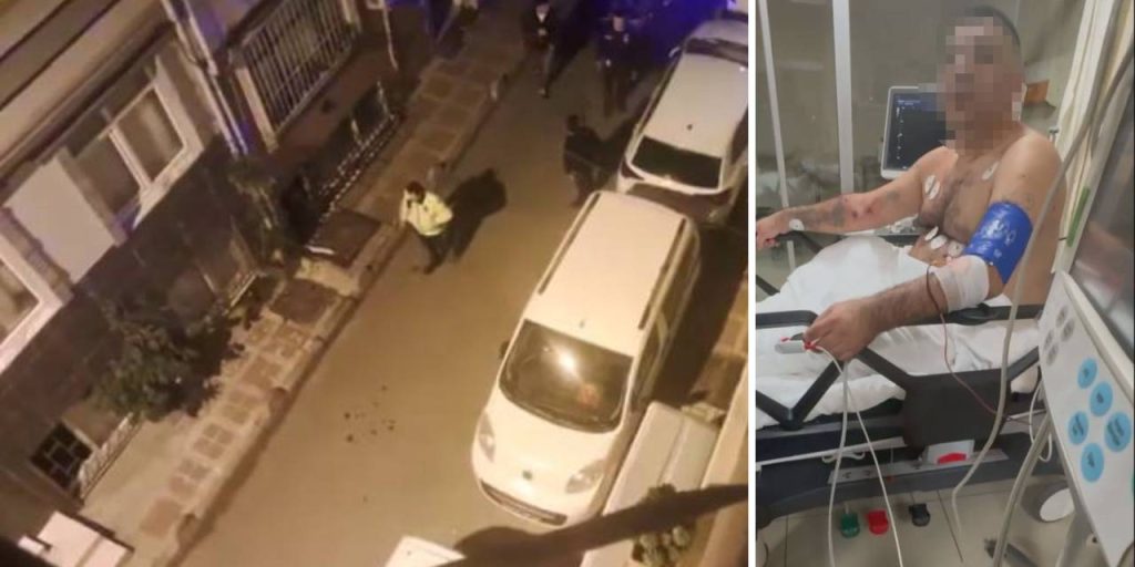 1’i polis 4 kişi yaralandı: Tüfekle etrafa ateş açan kişi yakalandı