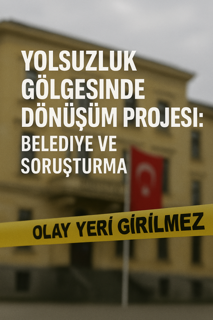 Yolsuzluk Gölgesinde Dönüşüm Projesi: Kamuoyunda Soru İşaretleri Artıyor!