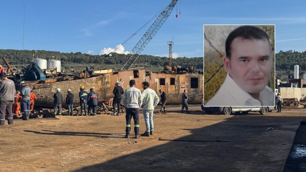 Aliağa’da üzerine gemi parçası düşen işçi hayatını kaybetti